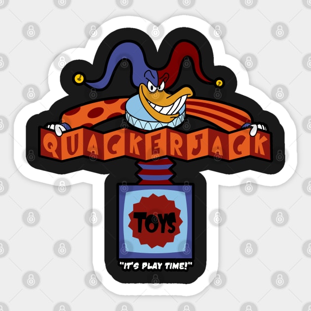 Quackerjack Toys Sticker by RobotGhost